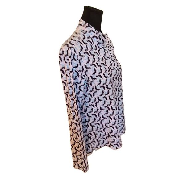 Nivo Womens Long Sleeve Mock Neck Sun Protection Golf Top Large - Picture 4 of 12